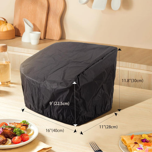 Meat Slicer Cover,Food Slicer Cover,Waterproof Small Kitchen Appliance Covers, Compatible with OSTBA Anescra Borlebbi Chefman and All 7.5" Househo...