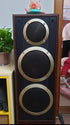 Fielect 6.5 inch Speaker Grill Cover Speaker Grill Mesh Decorative Circle Subwoofer Guard Protector Cover Audio Accessories Gold...