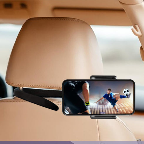 Flexible and Adjustable Gooseneck Phone Holder for Car, Stroller, Treadmill, Shopping Cart, Bike, Boat, Golf Cart - iPhone Holder for Desk, Bed - ...