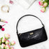 Leather Shoulder Bag for Women - Retro Classic Clutch Real Leather Croc Print Tote Small Purse Handbag with Zipper Closure...