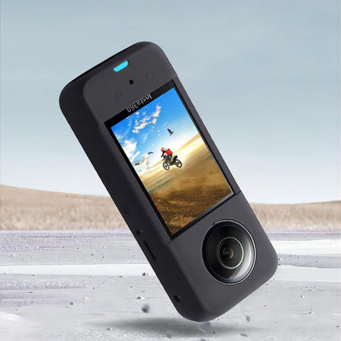 Lens Cap,Silicone Case, Desktop Base for Insta360 X3 Accessories...