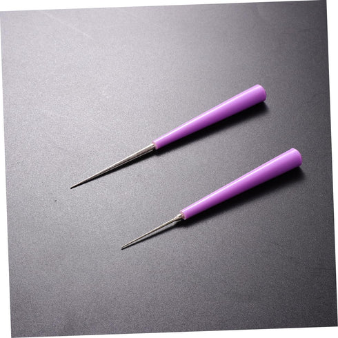 SEWACC 2 Pcs Beading Tools Bead Hand Reamer Tool Beading Hole Enlarger Tool Craft Bead Jewelry Making Tools Bead Reamer Replacement Tips Reaming B...