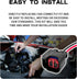 2 PCS EV6 EV14 Fuel Injector Connector, Fuel Injector Pigtail Connector Wiring Harness, Universal Automotive Accessories EV1 Fuel Injector Socket ...