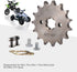 GOOFIT 17mm Sprocket Front for 50cc 70cc 110cc 125cc 140cc Engine Motorcycle Go Kart ATV Buggie Dirt bike(420-15T)...