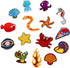 Assorted 27pcs Marine Creatures Iron on Patches Shark Whale Dolphin Clams Shell Crabs Seahorses Starfish Manta Ray Octopus Embroidered Patches App...