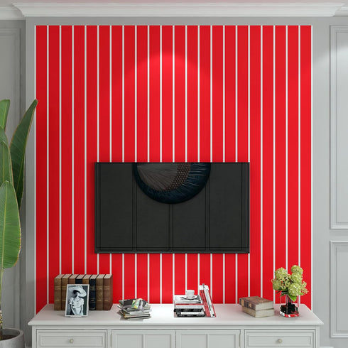 YENHOME Classroom Borders for Bulletin Board Red Bulletin Board Borders Straight Edge Decorations Back to School Bulletin Board Trim Peel and Stic...