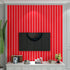 YENHOME Classroom Borders for Bulletin Board Red Bulletin Board Borders Straight Edge Decorations Back to School Bulletin Board Trim Peel and Stic...