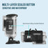 SHOOT 60M/196FT Waterproof Case Kit for Gopro Hero 12/11/10/9 Black,Diving Protective Housing Shell with Screen Protector Set and 12pcs Anti-Fog I...