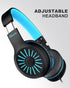 Elecder i45 Black Wired Headphones, Immersive Hi-Fi Stereo Bass, Lightweight and Folding, 4.9ft Nylon Woven Rope, Ideal for School, Travel, Home, ...