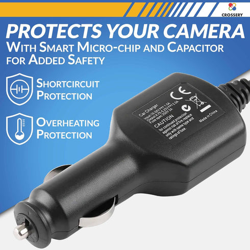 Car Charger Power Cord for Garmin Dash Cam, Micro USB Power Cord Replacement Cable for Garmin Dash Cam 45, 46 47 55 56 57 65W 66W 67W, Live, Mini ...