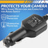 Car Charger Power Cord for Garmin Dash Cam, Micro USB Power Cord Replacement Cable for Garmin Dash Cam 45, 46 47 55 56 57 65W 66W 67W, Live, Mini ...