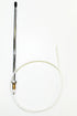 Power Antenna Mast for Mercedes 190E-C220-C230-C280-300D-300E-300CE-300TE-300SL-300SD-300SE-E300D-E320-SL320-S320-S350D-S350D-400E-400SE-400SEL-E4...