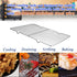 Grilling Rack Heavy Duty Wire Grate Oven Roasting Rack 5.3 x 8.7 inch Rectangle Baking Cooling Steaming with 4 Legs Stainless Steel Rack (5.3"X8.7...