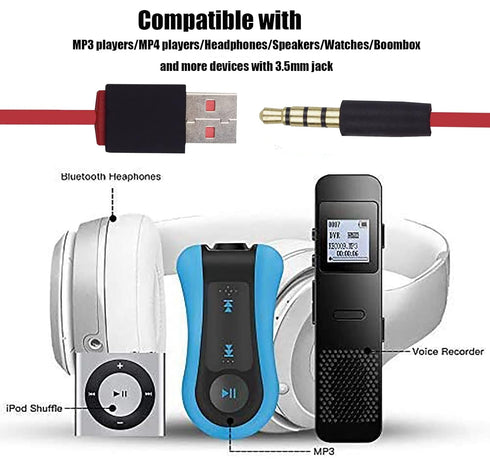 Studio Charge Cable USB to 3.5mm Power Charger Replacement Cord Compatible with Beats by Dre Studio Wirelessd Headphones...