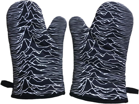 Joy Division Oven Gloves (Pair of Mitts)...
