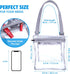 AMIR Clear Bag Stadium Approved - TPU Clear Purse for Women, Clear Crossbody Bag for Concerts, Festivals and Sports Events...