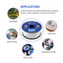 18/2 Speaker Wire (50 Feet) 18AWG Gauge in Wall Audio Speaker Wire, Fire Safety CL2 CL3 Rated Audio Speaker Cable/ 18 Gauge-2 Conductors CCA (Copp...