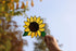 Sunflowers Gifts Stained Glass Window Hanging,Handmade Sunflower Kitchen Decor Suncatcher for Window, Sunflowers Gifts for Women,Birthday Giftss f...
