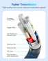 ANDTOBO USB 3.0 A to A, 3.3 FT, Male to Male Cable Double End USB Cord Compatible with Hard Drive Enclosures DVD Player Laptop Cooler - Blue...
