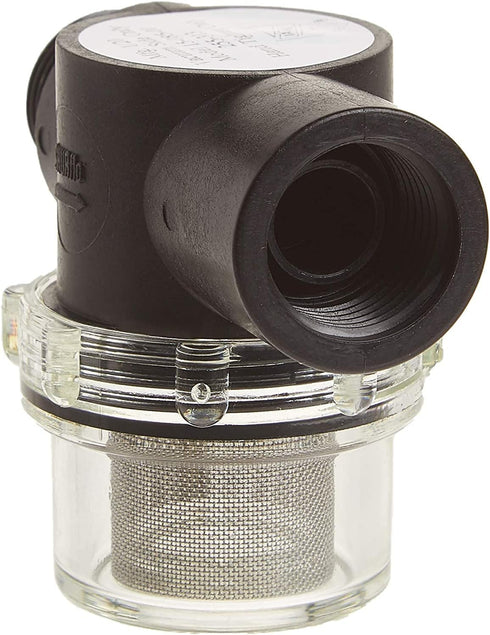 Shurflo 255-213 1/2" MNPT x FNPT Inline Strainer for 2088 Series Pumps...
