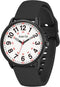 Nurse Watch for Nurse Medical Professionals Students Doctors Women Men Waterproof Watch 24 Hour Military Time Luminouse Easy to Read Dial with Sec...