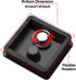TOODOO 2 Pieces 41mm QR Release Plate Camera Tripod Ball Head Quick Release Plate Replacement Compatible with Ambico V0552 V0554, Sunpak 7500 Pro ...
