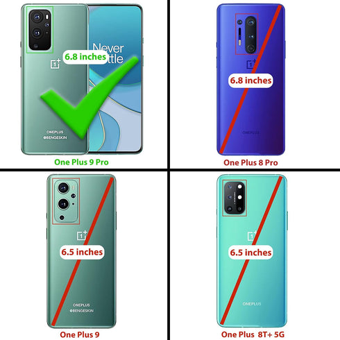 Ailiber Compatible with OnePlus 9 Pro Case with Screen Protector, for Magnetic Car Mount, Kickstand Holder, Rugged Shockproof Bumper Military Grad...