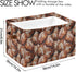 Football Rectangular Storage Basket Organizer Bin Shelf Baskets For Home Office Dorm...