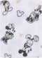 Disney Mickey and Minnie Mouse Black and White Super Soft Baby Blanket...