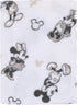 Disney Mickey and Minnie Mouse Black and White Super Soft Baby Blanket...