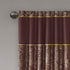 Madison Park Aubrey 2 Panel Curtain Faux Silk Paisley Jacquard, Rod Pocket Curtain for Living Room, Kitchen, Room Darkening Window Drape for Bedro...
