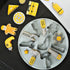 Mini Construction Tools Cookie Cutters Set of 9 pcs, Stainless Steel Mini Hardware Tools Series Shaped Fondant Baking Molds For Father's Day...