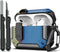 RFUNGUANGO AirPods Pro 2nd Gen Case with Cleaning Kit, Military Hard Case Protective Armor with Lock, for AirPod Gen 2 Charging Case (2023/2022/20...