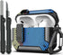 RFUNGUANGO AirPods Pro 2nd Gen Case with Cleaning Kit, Military Hard Case Protective Armor with Lock, for AirPod Gen 2 Charging Case (2023/2022/20...