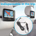 HQRP Car Charger Compatible with Philips 7 9 10 inches Dual Screen Headrest Portable DVD Player LY-02 AY-4133 AY-4128 AY-4197 PD9016 PET7402 Pet94...