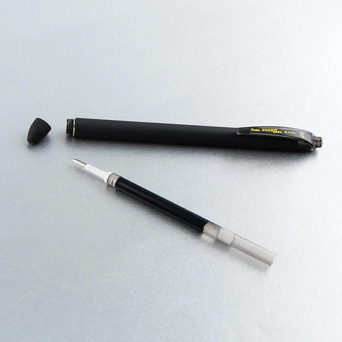 Pentel Energel 0.7 Kuro Gel Pen - Medium Line - 12 Pack Of 6 Black & 6 Blue...
