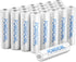 POWEROWL AAA Rechargeable Batteries 24 Pack, High Capacity Rechargeable AAA Batteries 1000mAh 1.2V NiMH Low Self Discharge...
