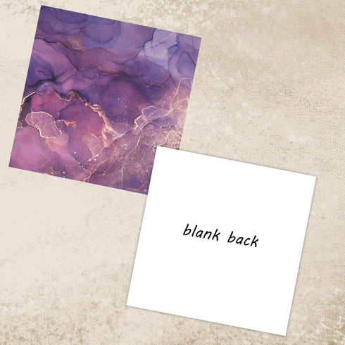 24pcs 6 x 6 Inch Marbled Scrapbook Paper, 12 Styles Aesthetic Paper Sheets Bronzing Design Single Sided Decorative Marble Pattern Paper Pad Craft ...