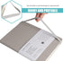 Lined Journal Notebook, (Grey), 160 Pages, Medium 5.7 inches x 8 inches - 100 gsm Thick Paper, Hardcover...