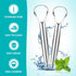 2 Pack Metal Tongue Scraper for Adults, Stainless Steel Tongue Cleaner with Travel Case, Reusable Tongue Scraper for Oral Care...