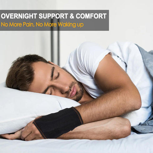 Ztl Carpal Tunnel Wrist Brace for Men Women Pain Relief, Upgraded Breathable Wrist Splint Night Support with Adjustable Straps, Hand Brace for Ten...