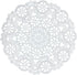 Royal Lace Fine Quality Paper Products, Medallion Lace Round Paper Doilies, 4-Inch, White, 1 Piece, Pack of 40 each...