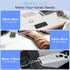 100W Multi Charging Cable for Apple Watch Charger, iPhone 15 Retractable Charging Cable with Type C 100W+IP 27W+iWatch Charger Retractable Phone C...