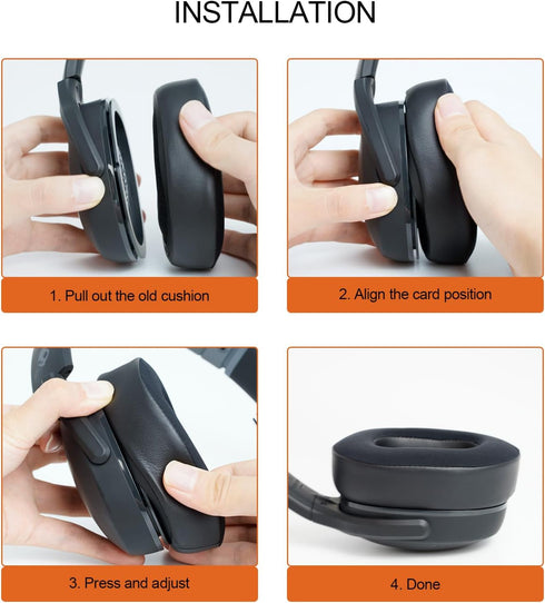 Gvoears Replacement Earpads for Skullcandy Crusher Wireless, Crusher ANC/EVO, Hesh ANC/EVO, Hesh 3 Wireless, Also Fit for Skullcandy Venue Wireles...