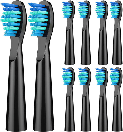 Toothbrush Replacement Heads Compatible with Bitvae D2 Electric Toothbrush,Sonic Electric Toothbrush Heads for Bitvae D2 Electric Toothbrush,10 Pa...