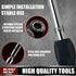 SUNHZMCKP 18-in-1 Screwdriver, Portable screwdriver set, Slotted/Philips/Pozi/Torx/Square Multi-Purpose Screwdriver and Magnetizer Demagnetizer wi...
