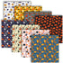 Halloween Fabric,Halloween Fat Quarters Fabric Bundles 8 PCS,Skull Pumpkin Spooky Theme Fabric 19.7 X 19.7 in for Sewing Dressmaking Thanksgiving ...