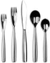 Ginkgo International Charlie 5-Piece Stainless Steel Flatware Place Setting, Service for 1...