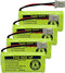 GEILIENERGY 2.4V 300mAh NIMH BT183342 BT283342 BT162342 BT262342 BT166342 BT266342 Battery Compatible with CS6719 CS6419 CS6649 DS6151 at&T CL4940...