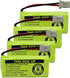 GEILIENERGY 2.4V 300mAh NIMH BT183342 BT283342 BT162342 BT262342 BT166342 BT266342 Battery Compatible with CS6719 CS6419 CS6649 DS6151 at&T CL4940...